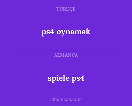 ps4 oynamak - spiele ps4