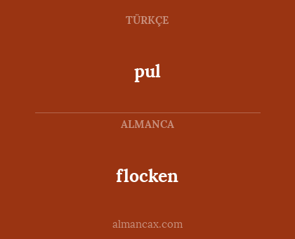 flocken - pul