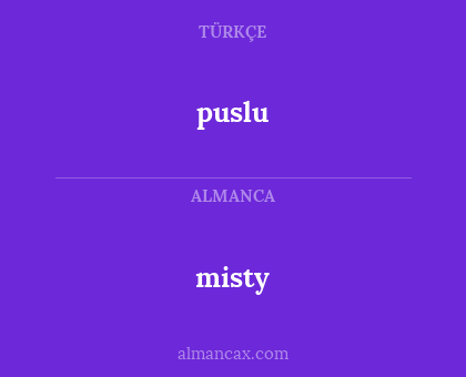 misty - puslu