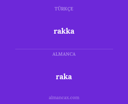 raka - rakka