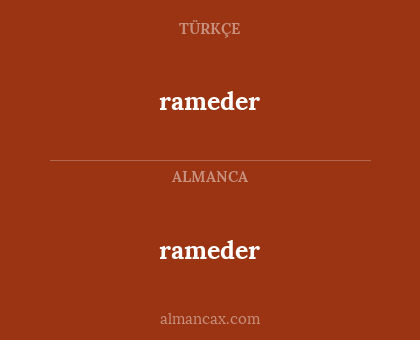 rameder - rameder