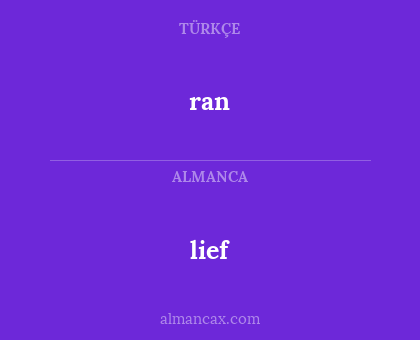 ran - lief