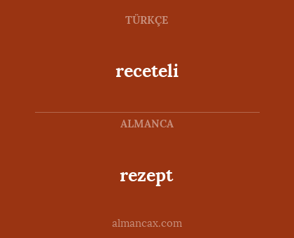 receteli - rezept