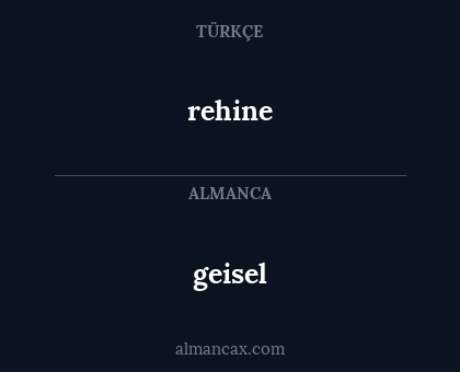rehine - geisel