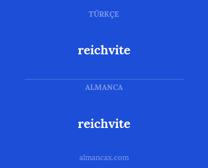 reichvite - reichvite