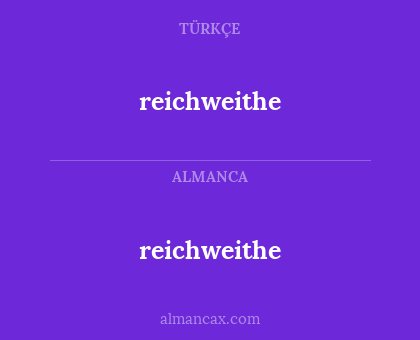 reichweithe - reichweithe