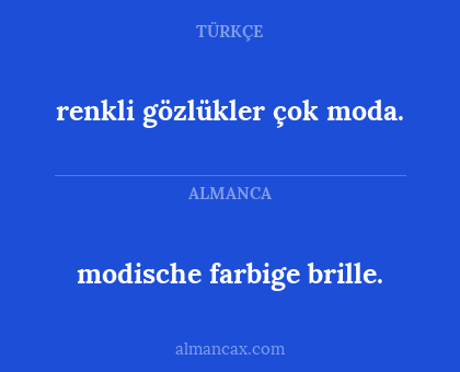 modische farbige brille. - renkli gözlükler çok moda.