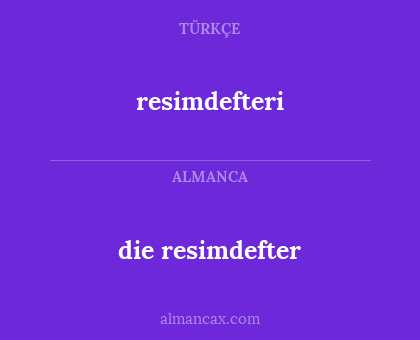 die resimdefter - resimdefteri