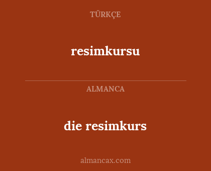 die resimkurs - resimkursu