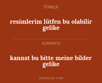 kannst bu bitte meine bilder gelike - resimlerim lütfen bu olabilir gelike