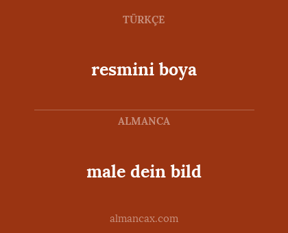 resmini boya - male dein bild