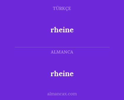 rheine - rheine