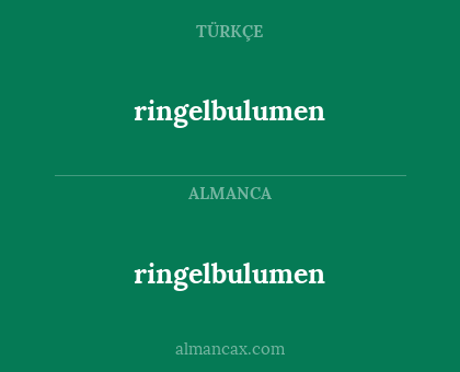 ringelbulumen - ringelbulumen