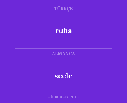 seele - ruha