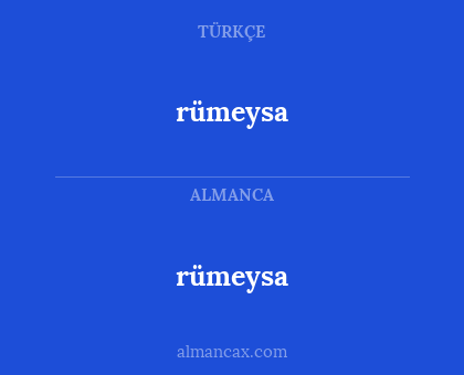rümeysa - rümeysa