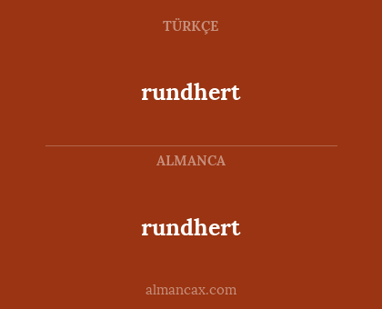 rundhert - rundhert