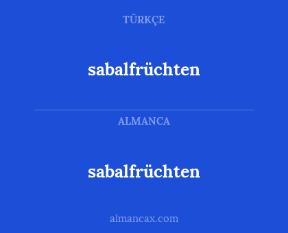 sabalfrüchten - sabalfrüchten