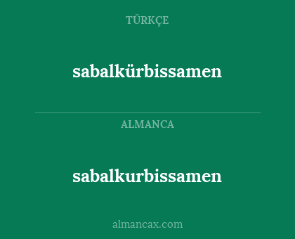 sabalkurbissamen - sabalkürbissamen