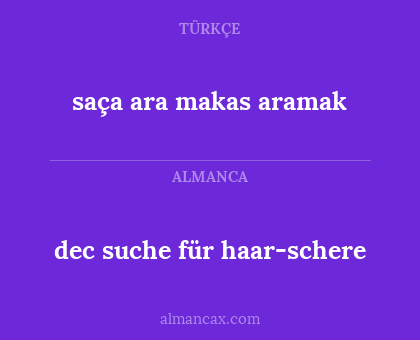dec suche für haar-schere - saça ara makas aramak