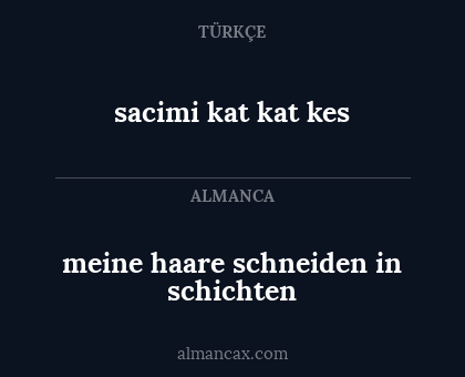 meine haare schneiden in schichten - sacimi kat kat kes