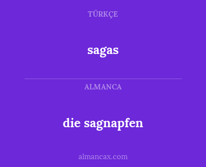 sagas - die sagnapfen