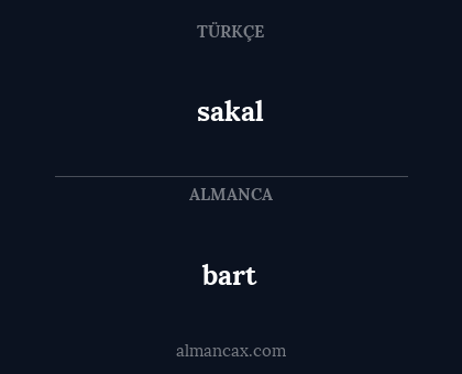 bart - sakal