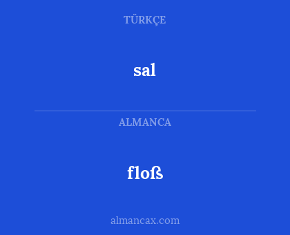 floß - sal