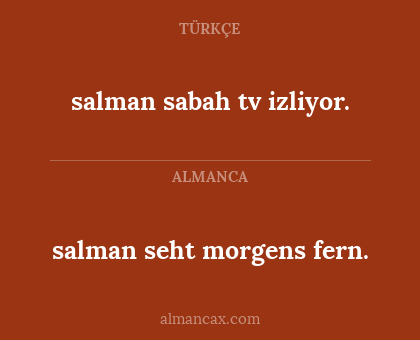 salman sabah tv izliyor. - salman seht morgens fern.