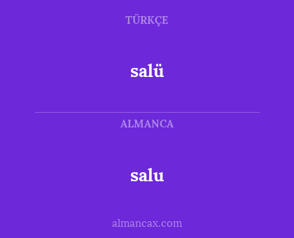 salu - salü