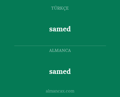 samed - samed