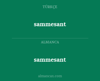 sammesant - sammesant