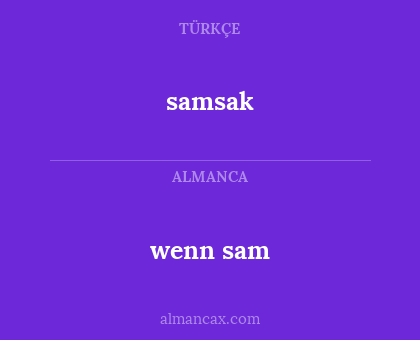 samsak - wenn sam
