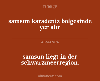 samsun karadeniz bolgesinde yer alır - samsun liegt in der schwarzmeerregion.