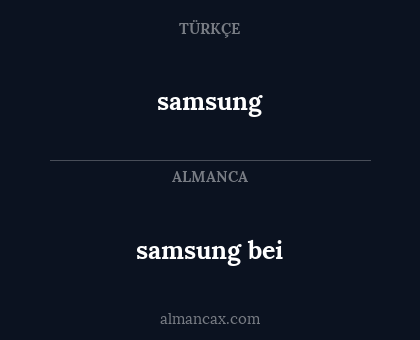 samsung - samsung bei