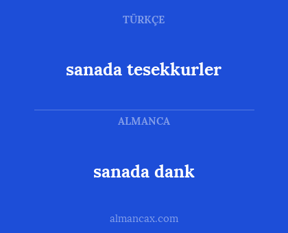 sanada dank - sanada tesekkurler