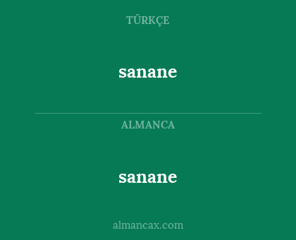 sanane - sanane