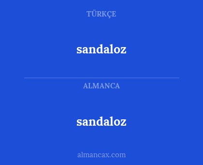 sandaloz - sandaloz