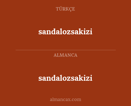 sandalozsakizi - sandalozsakizi