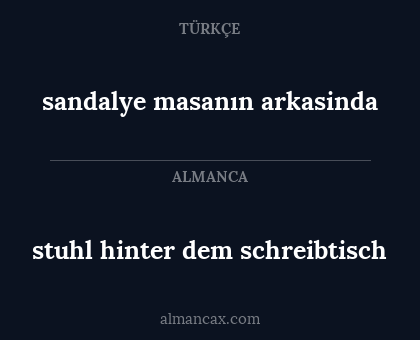 stuhl hinter dem schreibtisch - sandalye masanın arkasinda