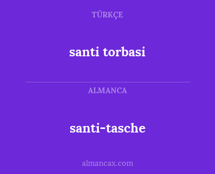 santi torbasi - santi-tasche