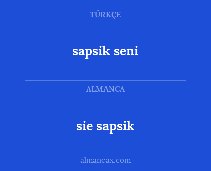 sie sapsik - sapsik seni