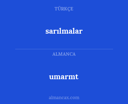 sarılmalar - umarmt