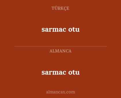 sarmac otu - sarmac otu