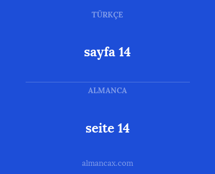 sayfa 14 - seite 14