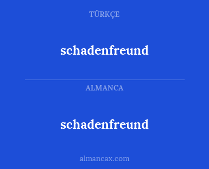 schadenfreund - schadenfreund