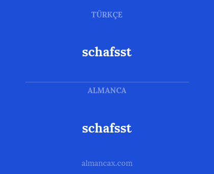 schafsst - schafsst