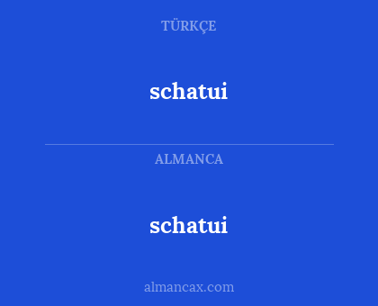 schatui - schatui