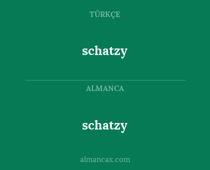 schatzy - schatzy