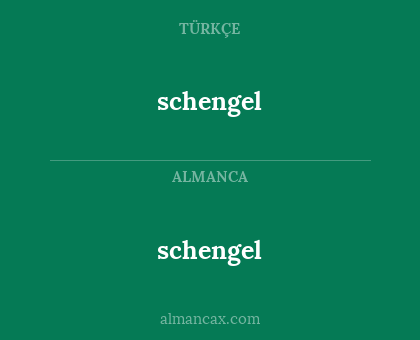 schengel - schengel
