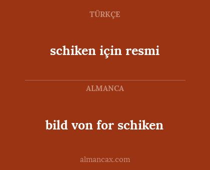 bild von for schiken - schiken için resmi